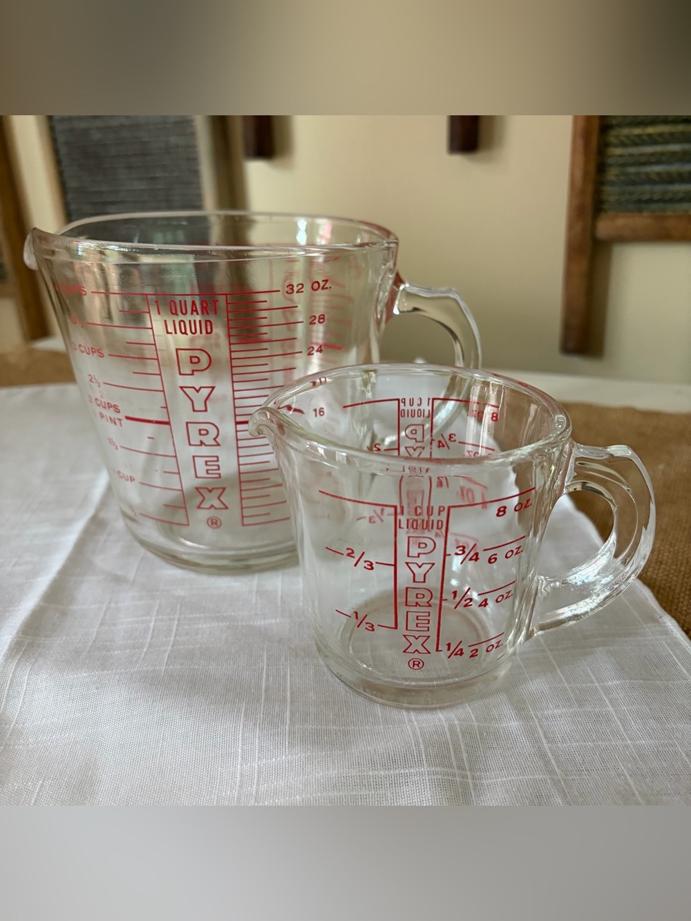 Vintage Pyrex Measuring Cup Set❤️ - Picture 8 of 12